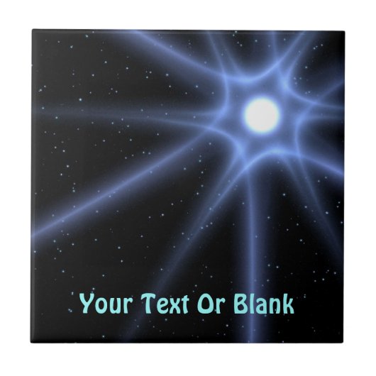 星輝く タイル (正面)