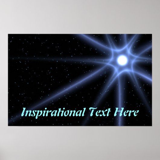 星輝く ポスター (正面)