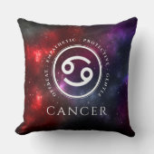星野がんカニ西〔占星術の〕十二宮図 クッション (正面)