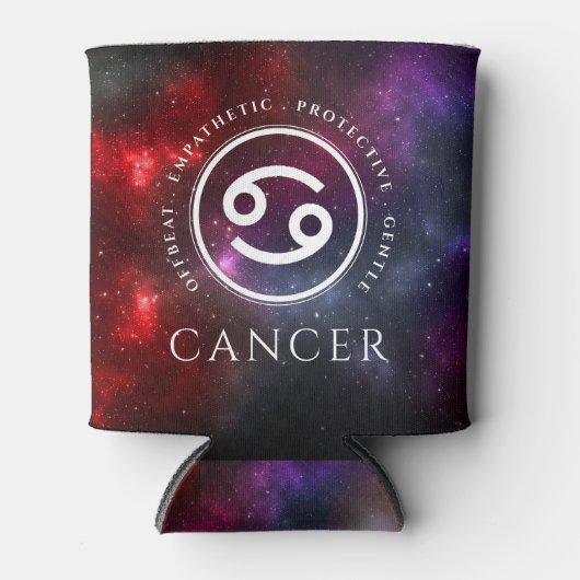 星野がんカニ西〔占星術の〕十二宮図 缶クーラー (正面)