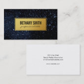 星金ゴールド枠 名刺 (正面/裏面)