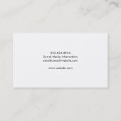 星金ゴールド枠 名刺 (裏面)