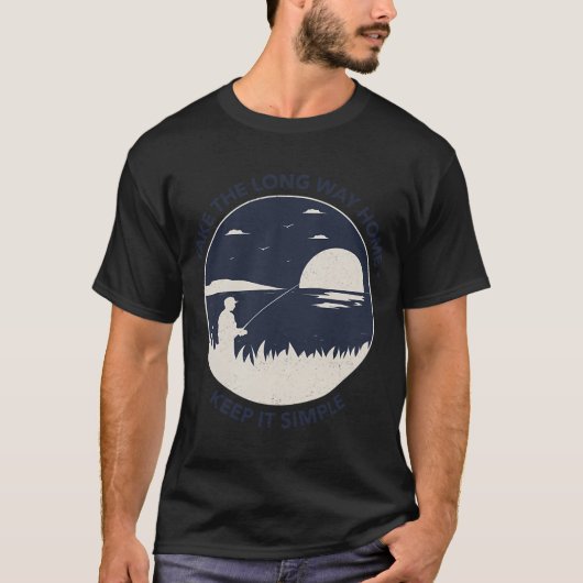 星釣り Tシャツ (正面)