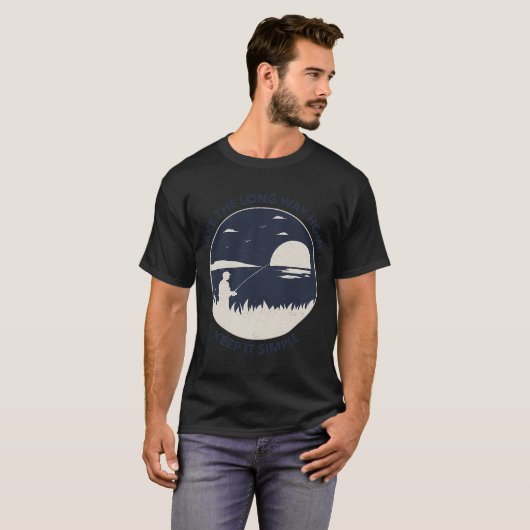 星釣り Tシャツ (正面フル)