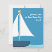 星間のセーリング 招待状 (裏面)