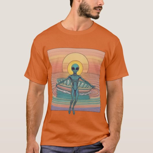 星間到着 Tシャツ (正面)