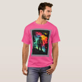 星間宇宙飛行士鮮やか探査 Tシャツ (正面フル)