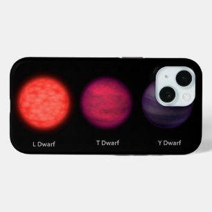 星間旅行者に見られる茶色のドワーフ。 iPhone 15ケース