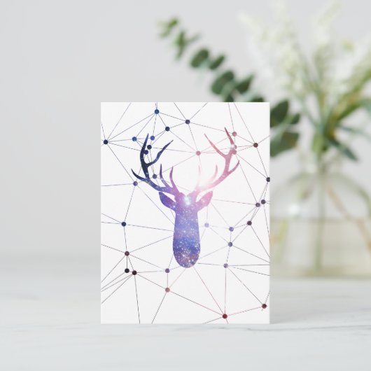 星間鹿 ポストカード (スタンド正面)