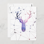 星間鹿 ポストカード (正面/裏面)