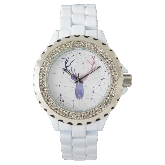 星間鹿 腕時計 (正面)