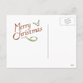 星降る夜のフランス・クォーター シーズンポストカード (裏面)