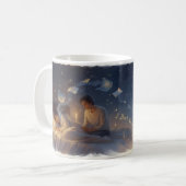 星降る恋のスターミュグ コーヒーマグカップ (正面左)