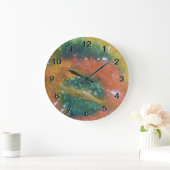 星雲および惑星 ラージ壁時計 (ホーム)