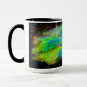 星雲と宇宙ダストコーヒーマグ マグカップ (左)
