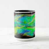 星雲と宇宙ダストコーヒーマグ マグカップ (中央)