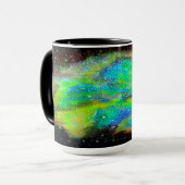 星雲と宇宙ダストコーヒーマグ マグカップ (正面左)