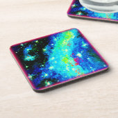 星雲と宇宙宇宙デザイン。買今 コースター (左側)