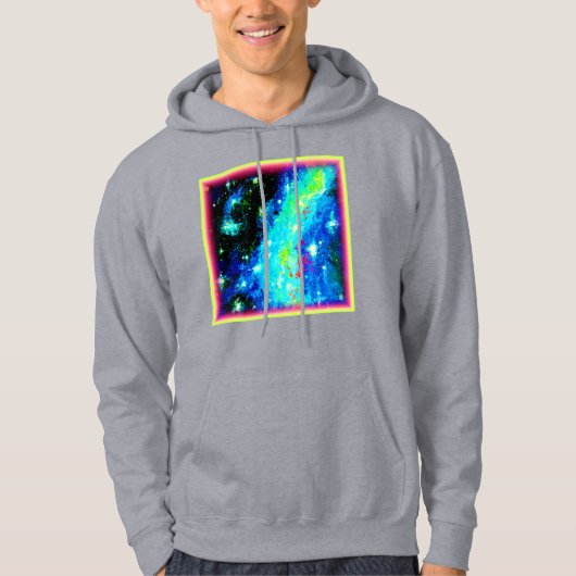 星雲と宇宙宇宙デザイン。買今 パーカ (正面)