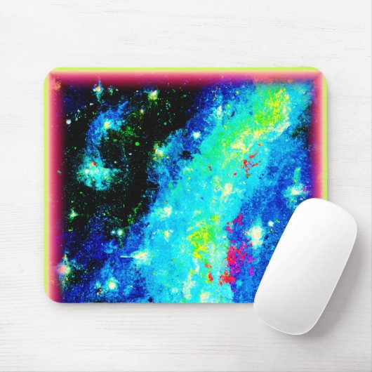 星雲と宇宙宇宙デザイン。買今 マウスパッド (マウス)