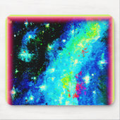 星雲と宇宙宇宙デザイン。買今 マウスパッド (正面)