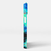 星雲と宇宙宇宙デザイン。買今 iPhoneケース (右側面)