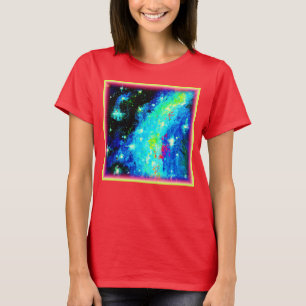星雲と宇宙宇宙デザイン。買今 Tシャツ