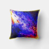 星雲と銀河系の美しい。買今 クッション (裏面)