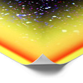 星雲と銀河系の美しい。買今 ポスター (角)