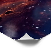 星雲と銀河系宇宙 ポスター (コーナー)