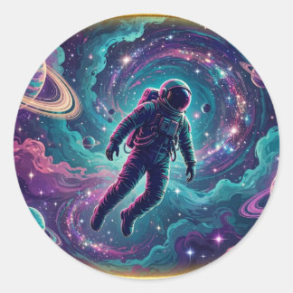 星雲に消えて ― 宇宙飛行士の宇宙芸術 ラウンドシール