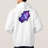 星雲のスエットシャツ パーカ (裏面)