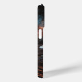 星雲の下の宇宙水百合 Case-Mate iPhoneケース (裏面 / 右)