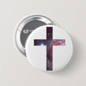 星雲の十字ボタン2 缶バッジ (正面&裏面)