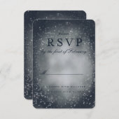 星雲の嵐の空RSVP 出欠カード (正面/裏面)