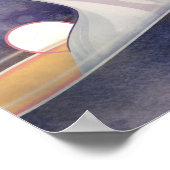 星雲の攻撃と銀河真珠ネックレス ポスター (角)