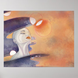 星雲の攻撃と銀河真珠ネックレス ポスター