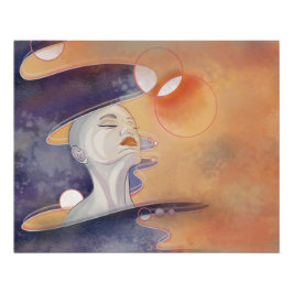 星雲の攻撃と銀河真珠ネックレス ポスター