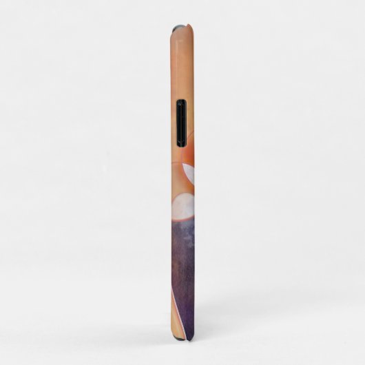 星雲の攻撃と銀河真珠ネックレス Case-Mate iPhoneケース (裏面/右)