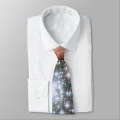 星雲の明るい星の銀河系のヒップスターのオタクのカッコいいの宇宙 ネクタイ (タイ)