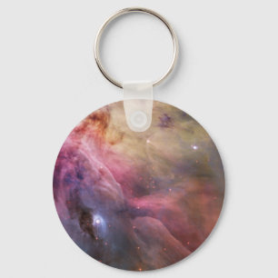 星雲の明るい星銀河系ヒップスターギークカッコいい宇宙 キーホルダー
