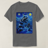 星雲の星 Tシャツ (デザイン正面)