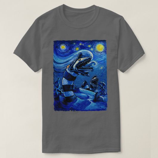 星雲の星 Tシャツ (デザイン正面)