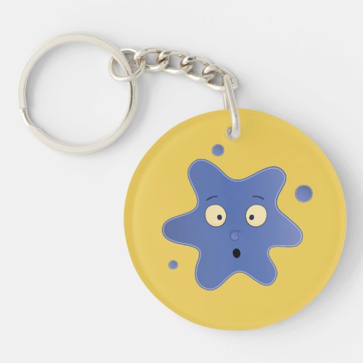星雲の男らしい魂 キーホルダー (正面)