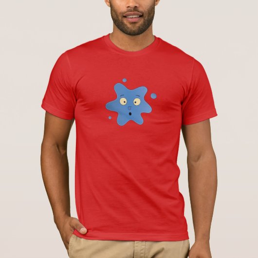 星雲の男らしい魂 Tシャツ (正面)