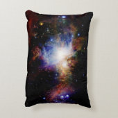 星雲の銀河系の装飾用クッション アクセントクッション (裏面(縦))