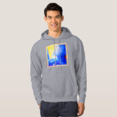 星雲は青、黄色、天の白を星とする。買今 パーカ (正面フル)