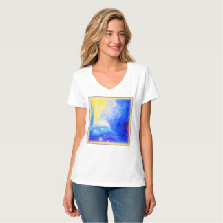 星雲は青、黄色、天の白を星とする。買今 Tシャツ