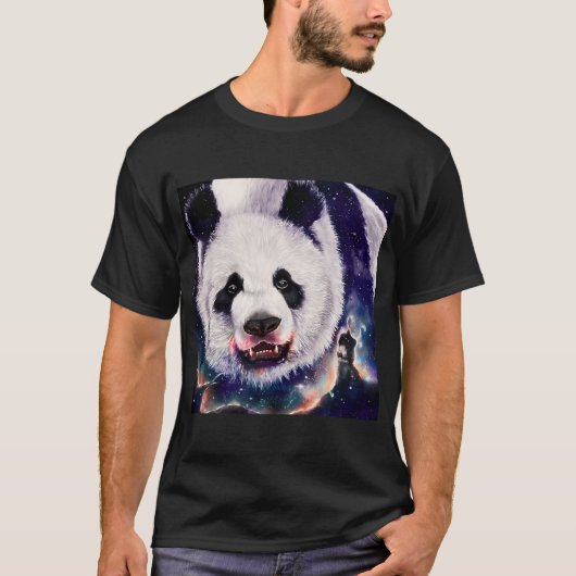 星雲を食べる者 Tシャツ (正面)