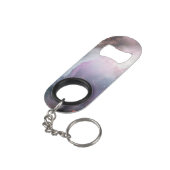 星雲オリオン天文学ピンク紫の空の星 キーホルダー栓抜き (裏面アングル)